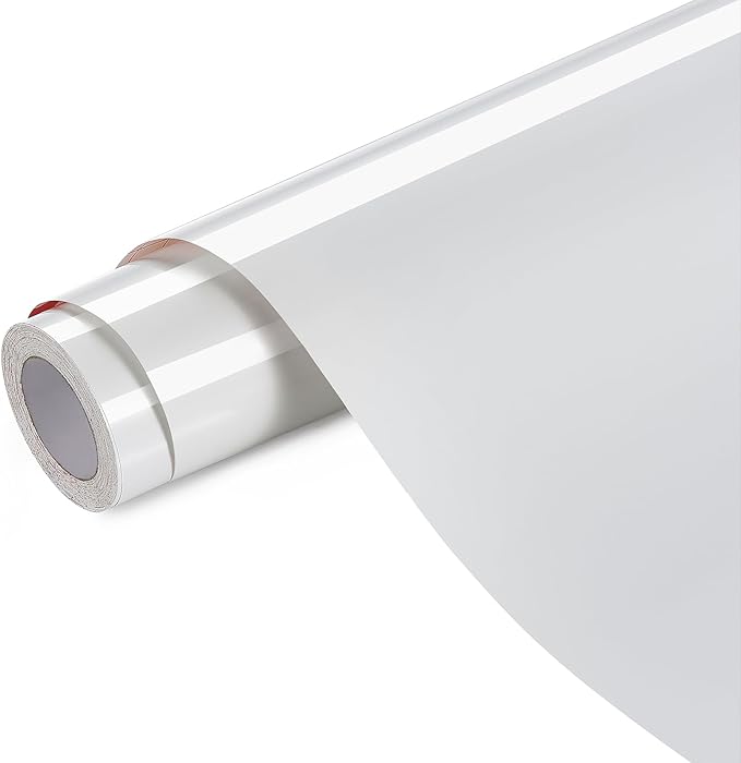 Ant Smart Adhesive Permanent Vinyl Compatible with Cricut Explore and Maker Series Without Cutting Mats, Create DIY Projects, Decals, Stickers & More (White, 13inch x 30ft)