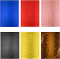 300Pieces Toner Reactive Foil 6 Assorted Color 11.4x7.9inch Embossed Metallic Foil Paper Sheets&Designs Foil Paper for Foil Transfer Kit Foil Quill/Heat Foil Pen Foil by Printer&Laminator