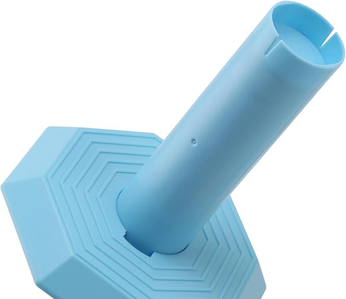 Zjyufy Yarn Winder Electric Yarn Ball Winder for Crocheting, 10oz Large Automatic Yarn Spinner Yarn Cake Winder with Stepless Speed Strong Tension, Blue