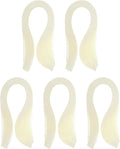 PATIKIL 600pcs Quilling Strips Paper 1/8"(3mm) 39cm Origami Paper Quilling Strip for Art DIY Hand Craft Christmas, Light Yellow