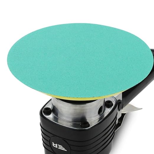 BHA 5” Green Film PSA Self Adhesive Sanding Discs - 50 Pack - Wet/Dry, Sticky Back, Premium Aluminum Oxide for Long-Lasting, Low-Dust & Load Resistant Sanding and Surface Finishing - 800 Grits