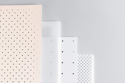 Rolyan Polyflex II, 3/32" x 18" x 24", 1% Perforated, White, 4 Sheets, Highly Conformable Splinting Thermoplastic, Fabricate Custom Orthotics for Hand, Wrist, Thumb, Fingers, Low Resistance, OT PT Use