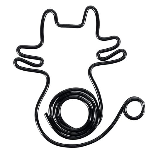 Tenn Well 9 Gauge Aluminum Wire, 50 Feet 3mm Bendable Metal Craft Wire for Sculpting, Armature Making, Jewelry Making, Wire Weaving and Wrapping (Black)