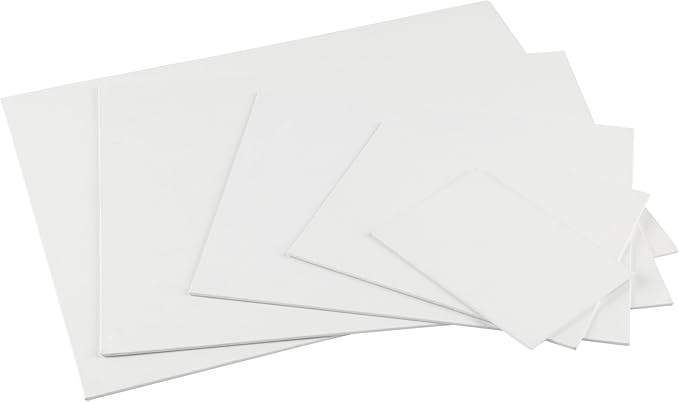 Centurion All-Media Primed Linen Panels - 18x24 3 Pack - 11oz Universal Primed Canvas Boards for Painting, Mounted on MDF Wood, Non-Warping, Ideal for Artists, Professionals, and Painters