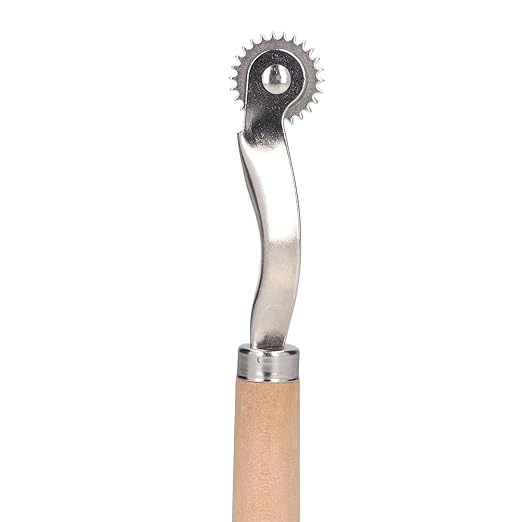 Oumefar 5Pcs Tracing Wheel Paper Perforator Tracing Wheel Serrated Tracing Wheel Serrated Tracing Wheel for Punching Marking, Sewing Tracing Wheel for Sewing Patterns