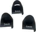 Sewing Finger Ruler for Even Stitches, Magnetic Seam Guide Sewing Kit Supplies Non-Slip Template Mini Measuring Gauge 4mm 3mm 2mm, Quilting Templates Precision Sewing DIY Handmade Sewing Tool (Black)
