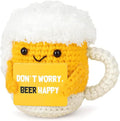 Beer Cup Pin Cushion, Handmade Knitted Pincushions, Cute Pin Cushions Needle Holders for Sewing Quilting Accessory, DIY Crafts or Patchwork Decor