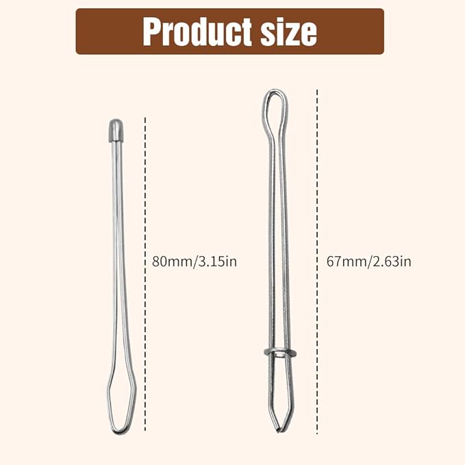 8 PCS DIY Rope Threader Clip, Drawstring Threader Tool Set, Sewing Loop Turner Hooks Metal Easy Pull Drawstring Threader with Tweezer Sewing Tool for Drawstring Replacement for Hoodies, Shorts, Pants
