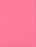 PA Paper Accents Stash Builder Cardstock 8.5" x 11" Hot Rose, 65lb Colored cardstock Paper for Card Making, Scrapbooking, Printing, Quilling and Crafts, 25 Piece Pack