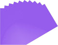 DMiotech 10Pcs Correction Gel Light Filter Overlay Transparent Plastic PVC Sheets Purple for Photo，Film,Video