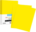 8.5 x 11" Yellow Color Paper Smooth, for School, Office & Home Supplies, Holiday Crafting, Arts & Crafts | Acid & Lignin Free | Regular 20lb Paper - 100 Sheets