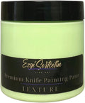 Premium Palette Knife Painting Paste|Texture Paste|Authentic Bright Colors|Ready to Use|Easy to Apply| 6oz (Pastel Neon Green)