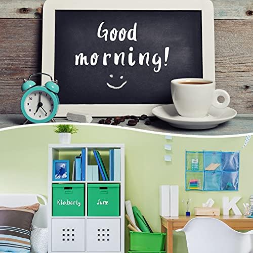 Outus 576 Pieces 8 Sheets Letters Stickers Self Adhesive Vinyl Letter Alphabet Number Stickers Mailbox Numbers Sticker, Decals for Classroom Decor, Sign, Door(White,1.5 Inch)