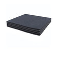 Rubber Adhesive Pads, 4 Pcs Closed Cell Foam Sheet Neoprene High Density Foam Anti Vibration Pads for Furniture Cars Speakers Black (6" x 6" x 1/8", 4 Pcs)