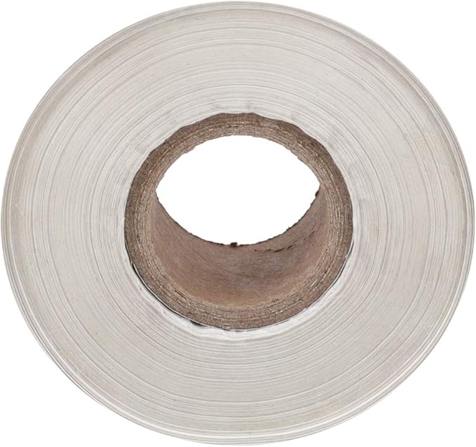 Zerodis Hot Stamping Foil Paper, 3cm Width 120 Meter/Roll Hot Foil Stamping Paper Roll PU Heat Transfer Anodized for Hot Foil Stamping Machine(White)