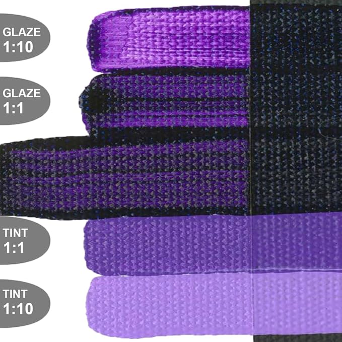 OPEN Slow-Drying Acrylics by GOLDEN, Dioxazine Purple, 2 fl oz. tube, Professional Acrylic Paint, Semi-Transparent
