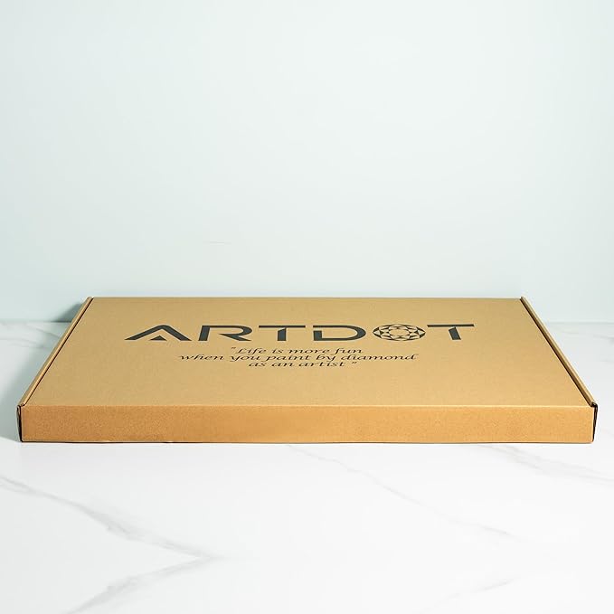 ARTDOT A2 LED Light Pad for Diamond Painting USB Powered Light Board Kit, Adjustable Brightness with 12 Angles Stand and Clips