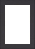 Poster Palooza 8x10 Mat Bevel Cut for 5.5x8.5 Photos - Acid Free Black Precut Matboard - For Pictures, Photos, Framing - 4-ply Thickness
