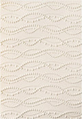 BAOFALI 3D Embossing Folder for Card Making,Abstract Art Geometric Wave Shaped Line Plastic Texture Fades Embossing Folder Template for Scrapbooking Cardstock Album DIY Decoration Paper Crafting