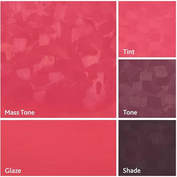 Tusc & Pine Artist Oil Paint - Brilliant Pink, 150 ml, Non-Yellowing, Rich & Creamy Consistency, Maximum Pigment Load, Small Batch Milled Oil Paints Made in the USA for Professional Artists