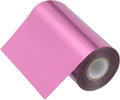 PATIKIL 5"x400Ft Hot Stamping Foil Paper, Heat Transfer Hot Stamping Paper Foil Roll for Leather DIY Logo Decor Craft Gift Package Scrapbook Card, Pink