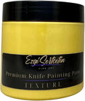 Premium Palette Knife Painting Paste|Texture Paste|Authentic Bright Colors|Ready to Use|Easy to Apply| 6oz (Moricante Yellow)