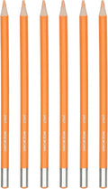 PATIKIL Watercolor Pencil, 6Pcs Water Soluble Pencils for Blending, Coloring, Sketch Drawing, Painting, Yellow
