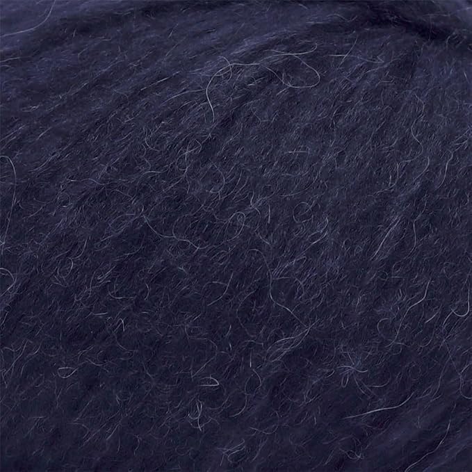 Pullu - Baby Alpaca Merino Wool Yarn Set of 3 Skeins (150 Grams) Worsted Weight - Sourced Directly from Peru - Heavenly Soft and Perfect for Knitting and Crocheting (Navy Blue)