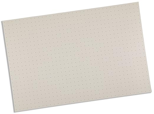Rolyan Splinting Material Sheets, Polyflex II, White, 1/8" x 18" x 24", 1% Perforated, 4 Sheets