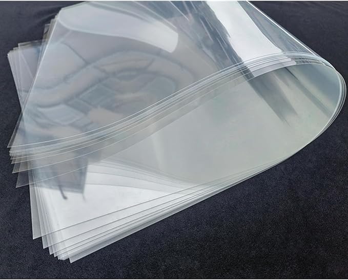 BANLTRE 8 Pack 16" x 24" 7.5mil/0.19mm Thick Clear Blank Stencil Sheet for Cutting,Craft Plastic Sheets (16" x 24" / 7.5mil)