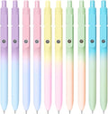 Gel Pens, 10PCS 0.7mm Gel Pens Black Ink Fine Point Smooth Writing Pens, High-End Series Ballpoint for School Office Supplies, Easter Basket Essentials, Easter Gifts for Men Women Student (Gradient)