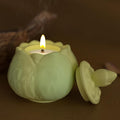 Lotus Jar Bottle Mold - Resin Casting Silicone Molds for Home Decor & Candle Making Wave Spiral Mold