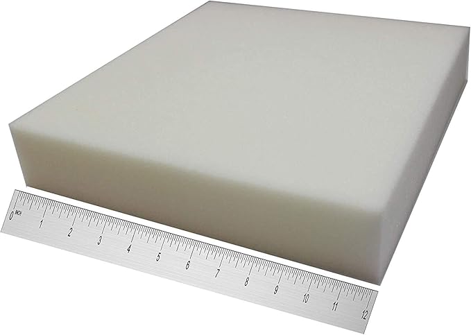 Large High-Density Needle Felting Foam Pad White12"x12"x2" (30x30cm)
