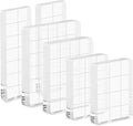 6PCS Acrylic Stamping Block, Clear Acrylic Block for Stamping, Stamp Block Decorative Stamp Block for DIY Craft, Stamping Block Scrapbooking Craft Making, Clear Stamping Blocks Tool