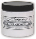Jacquard Professional Screen Print Ink, Water-Soluable, 16oz Jar, Super Opaque White (119)