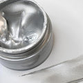 Shimmer Metallic Acrylic Paint Silvery Metallic Chalk Paste 1.7oz/50ml, Ideal for Wood/T-Shirts/Glass/Stone, DIY Crafts Projects Glitter Pearlescent Golden Pigment Suitable for Beginners Artists
