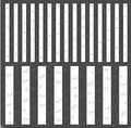 CrafTreat Reusable Geometric Stripe Stencils for Painting on Wood, Wall, Tile, Canvas, Paper, Fabric and Floor - Stripes - 6x6 Inches - DIY Art and Craft Stencils