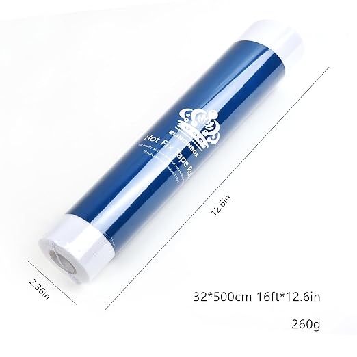 Blinginbox Hotfix Tape,Hot Fix Rhinestones Transfer Film Paper Iron on Rhinestones Transfer Paper.(16ft*12.6in)