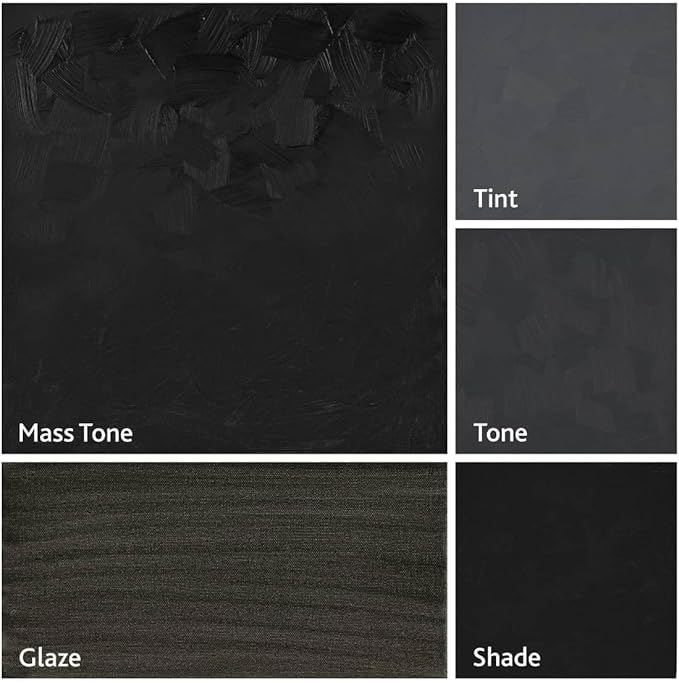 Tusc & Pine Artist Oil Paint - Ivory Black, 150 ml, Non-Yellowing, Rich & Creamy Consistency, Maximum Pigment Load, Small Batch Milled Oil Paints Made in the USA for Professional Artists