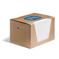 PIG Oil Mat - Oil-Only Absorbent Mat Pad - 100 Pads per Dispenser Box - 15" x 20" Pad - Absorbs up to 28 Ounces per Pad - Heavyweight - MAT440