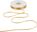 HUIHUANG 1/8 inch Satin Gold Ribbon - 100 Yards Roll, Double Face, Craft, Gift Wrapping, DIY Bows, Decoration, Sewing, Invitation Cards