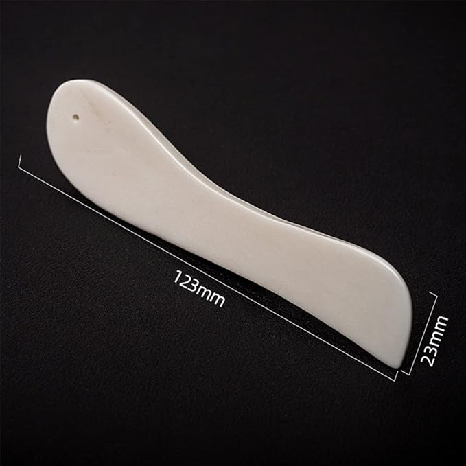 WUTA 100% Genuine Bone Folders Creaser Crafts Scoring Folding Creasing Origami Paper Creaser Crafting Tool for DIY Handmade Burnishing Bookbinding (1 Pack Arc Shape)