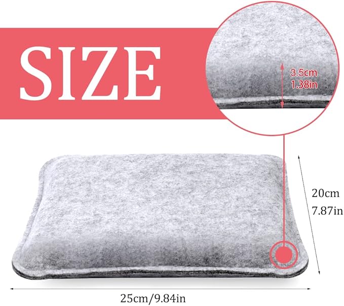 WONVOC Needle Felting Pad, 9.84 x 7.87 x 1.38'', Needle Felting Tools for Beginner Felting Tools with Felting Needle Holder, Felting Needles for Craft DIY
