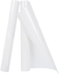 TORC Iridescent White HTV Heat Transfer Vinyl Roll (Total 12 in x 10 ft) Sparkly Rainbow White Iron-on Transfer for T-Shirts