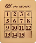 Cuberspeed magnetized Klotski Puzzle Slide Number Puzzle Puzzle Brain Teasers Toy Tangram Jigsaw Intelligence 15 Klotski Puzzle