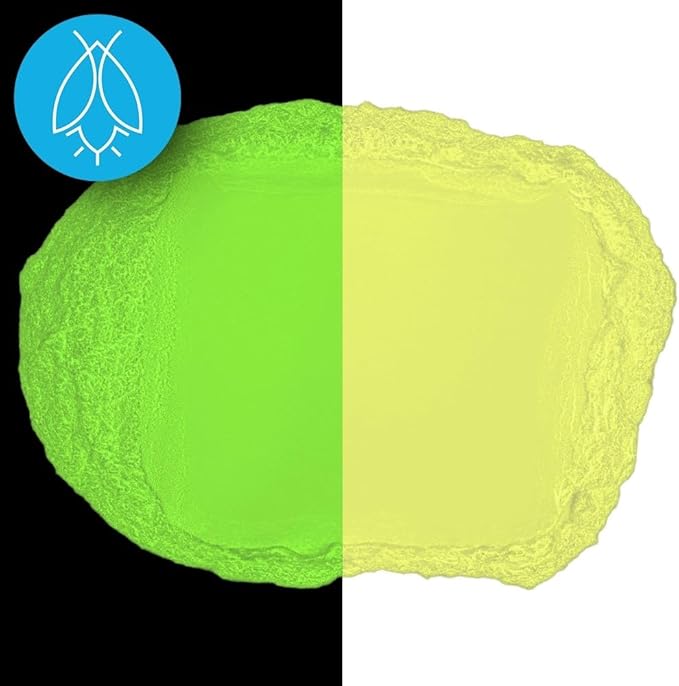 Glow in The Dark Pigment Powder - Neutral and Fluorescent Color for Art Painting, Fine Art, Nail Art Paint, and DIY Crafts - Long Lasting 10+ Color Options - Fluorescent Yellow (1 Kilogram)