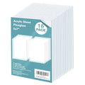 Egofine Plexiglass Sheets Acrylic Sheets 16 Pack of 5x7’’ 0.04 Thick Clear Plastic Cast Transparent Plexi Glass for Crafting Projects, Replacement Picture Frame Glass, DIY Display, Easy to Cut