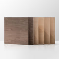 ROBOTIME 6-Pack Laser Wood Sheets 1/8" - 12 x 12 x 1/8 Inch - Basswood 2Pcs & Walnut 2Pcs & Birch 2Pcs - 3mm Plywood Sheets for Laser Cutting, Engraving & Wood Burning (Pyrography)