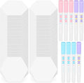 LemonSecret 409 Pcs Paper Piecing for Quilting Fabric Set Include 400 Paper Piecing 1" Hexagon Quilting Templates and 9 Fabric Glue Pen for DIY Patchwork Crafts and Sewing Supplies