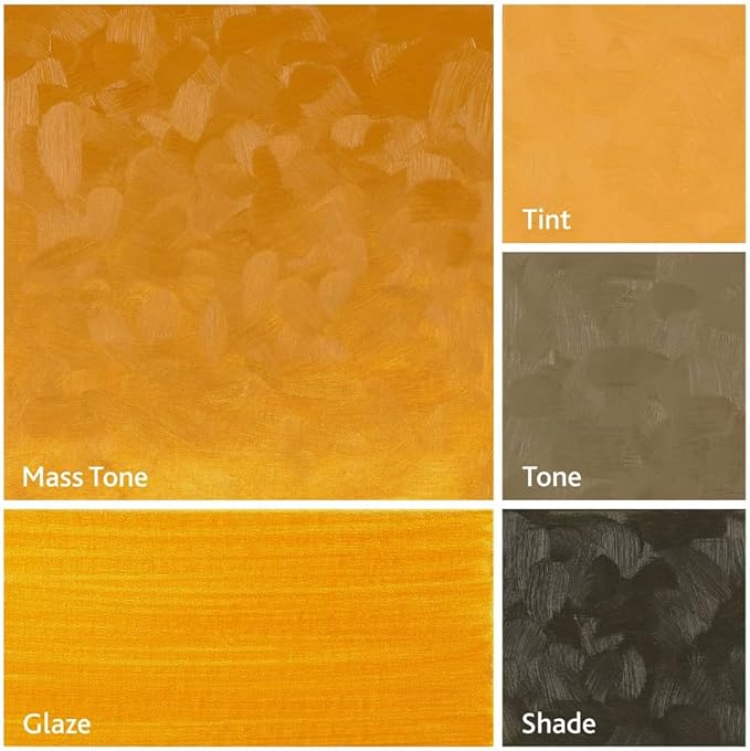 Tusc & Pine Artist Oil Paint - Yellow Ochre, 150 ml, Non-Yellowing, Rich & Creamy Consistency, Maximum Pigment Load, Small Batch Milled Oil Paints Made in the USA for Professional Artists